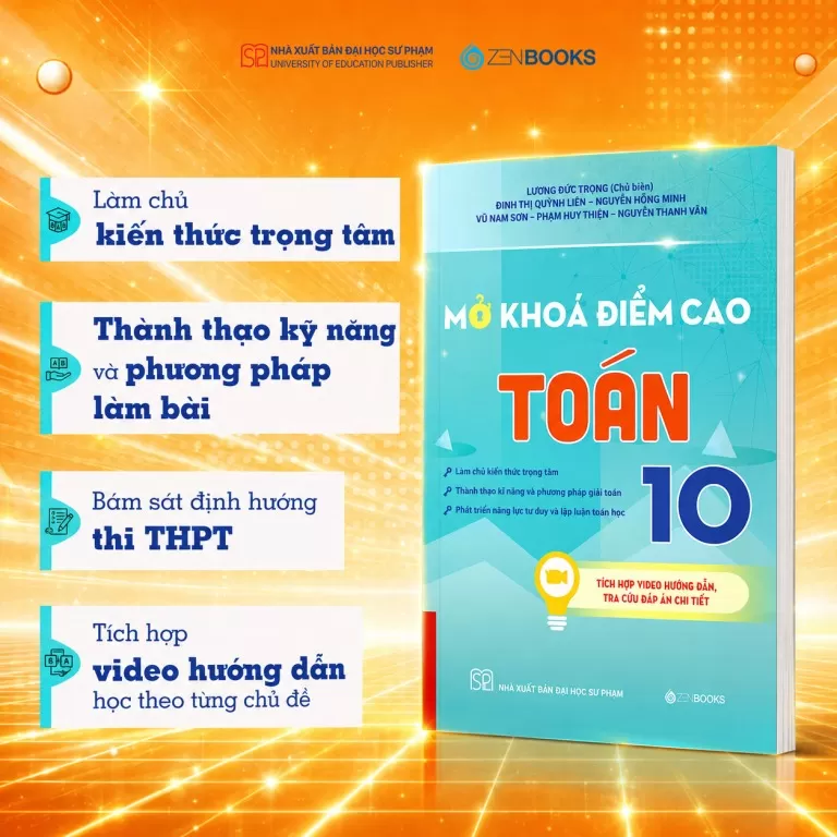 MỞ KHÓA ĐIỂM CAO TOÁN LỚP 10